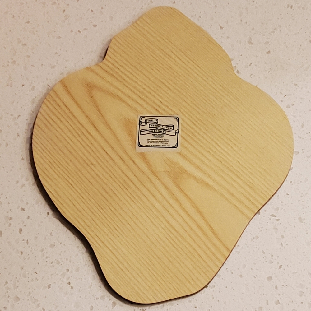 Vintage Wilscombe Strawberry Melamine, 11" Cutting Board,Made in England, EUC - Picture 6 of 14